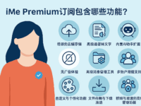 iMe Premium到底比免费版多了什么？全面解析功能差异