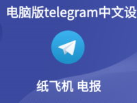 电报电脑怎么改中文?